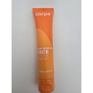 NEW! Carpe Sweat Absorbing Gelled Lotion - Plus Oily Face Control 1.35fl oz